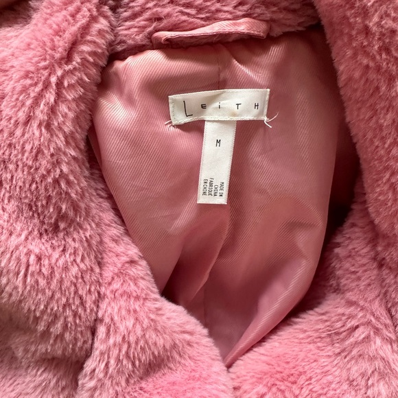 Pink Faux Fur Jacket - Picture 9 of 16